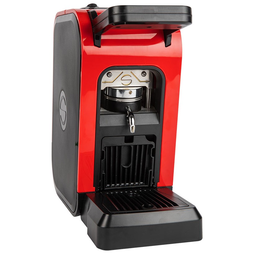 Kaffeemaschine in Papierschale ese 44mm Spinel CIAO rot