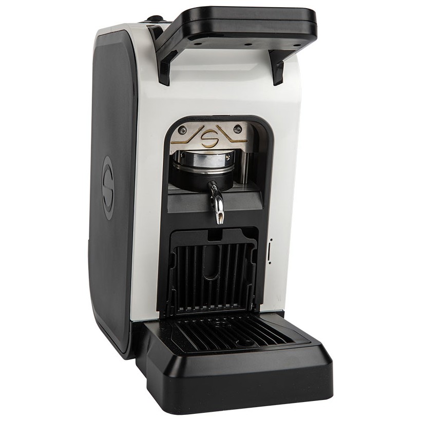 Coffee machine in paper pods ese 44mm Spinel CIAO white