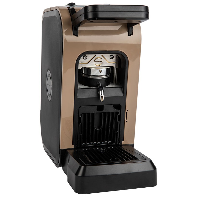 Kaffeemaschine in Papierschale ese 44mm Spinel CIAO braun