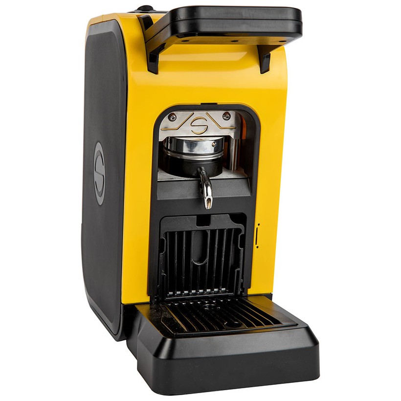 Coffee machine in paper pods ese 44mm Spinel CIAO yellow